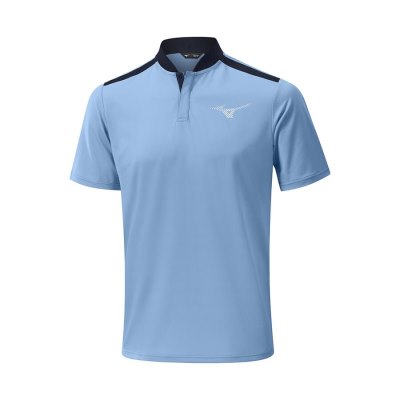 Camisa Polo Mizuno Squad Hombre Azules - Chile M319RHFKXY
